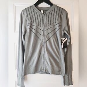 New with Tags Slate Grey Marika Tek Women's Zip-Up Fitness Jacket Size Medium